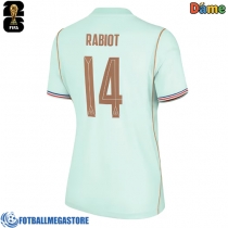 Fotballdrakt Dame Frankrike Adrien Rabiot #14 Bortedrakt VM 2026 Kortermet